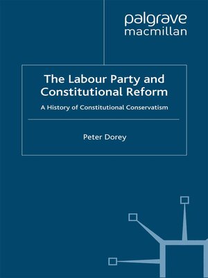 cover image of The Labour Party and Constitutional Reform